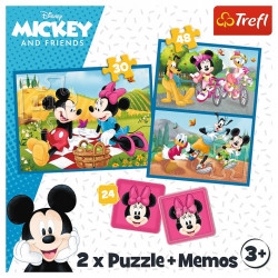 Puzzle trefl 2in1 memo disney eroii disney - Img 5