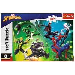 PUZZLE TREFL 300 MARVEL SPIDERMAN PANZA OMULUI PAIANJEN - Img 3