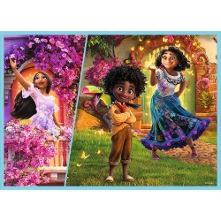PUZZLE TREFL 4IN1 ENCANTO LUMEA MAGICA - Img 3