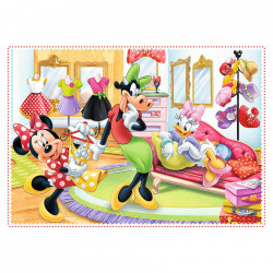 Puzzle Trefl 4in1 Minnie Mouse Si Prietenii Ei - Img 5
