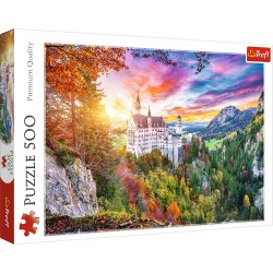 PUZZLE TREFL 500 CASTEUL NEUSCHWANSTEIN - Img 1