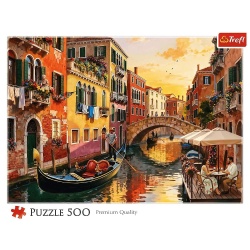 PUZZLE TREFL 500 VENETIA LA APUS DE SOARE - Img 3