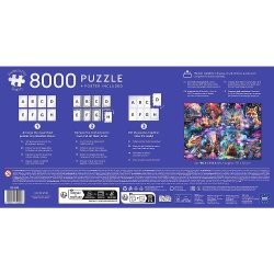 PUZZLE TREFL 8000 PREMIUM PLUS LUMEA COLORATA CU POSTER INCLUS - Img 5