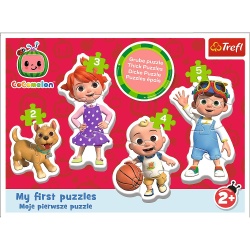 PUZZLE TREFL BABY CLASIC COCOMELON 14 PIESE - Img 6