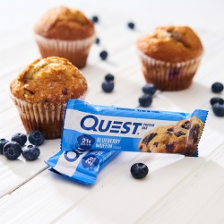 Quest Protein Bar, Baton Proteic, Cu Aroma De Briose Cu Afine, 60g - Img 6