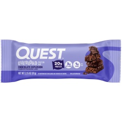 Quest Protein Bar, Baton Proteic, Cu Aroma De Explozie De Ciocolata, 61 G - Img 3