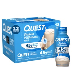 Quest Protein Milkshake Rtd, Milkshake Proteic Cu Aroma De Vanilie, 414 Ml - Img 2
