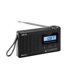 Radio portabil AKAI APR-600 0.8 W, negru - Img 4