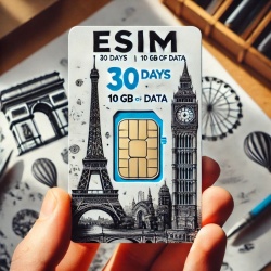 Roaming eSIM 10GB date - eSIM de Mare Viteza pana la 5G, valabil 30 zile din momentul activarii, 41 tari, Europa - Img 3