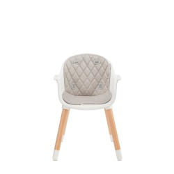 SCAUN DE MASA KINDERKRAFT SIENNA, 2 IN 1, GREY - Img 2