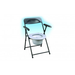 SCAUN DE TOALETA PLIABIL CU SPATAR AT51030-100Kg