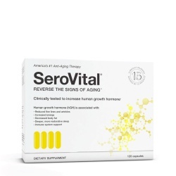 Serovital Reverse The Signs Of Aging, Formula Avansata Pentru Productia Naturala A Hormonului De Crestere Hgh Cu Lizina, 120 Cps - Img 4