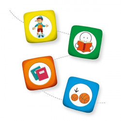 Set 15 Cuburi cu povesti Story Cubes cu ghid pedagogic si suport audio in limba romana - Img 4