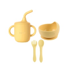 Set 4 piese din silicon,galben - Img 2