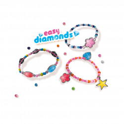 Set creativ pentru copii - - Bratari cu margele si diamante - Img 2