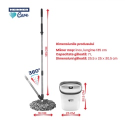 SET CURAT.PEDALA WASH&DRY,CLEAN STE, GRI - Img 10