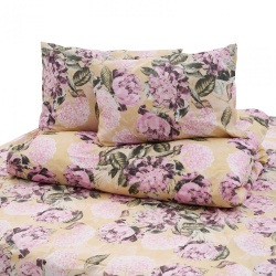 Set de pat king size bumbac,92 gsm,Peony - Img 7