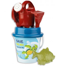 Set jucarii apa si nisip Galetusa cu unelte Recycled - Img 3