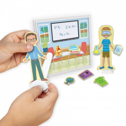Set magnetic de joaca La Scoala - Melissa & Doug - Img 5