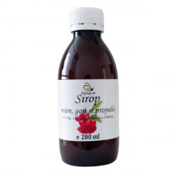 Sirop de goji si propolis cu miere de albine by Dr. Ing. Cornelia Dostetan Abalaru apicultor - 200ml