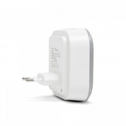 Sonerie wireless 2 in 1 si lumina de noapte - Kinetic - cu receptor dublu - alb - Img 3