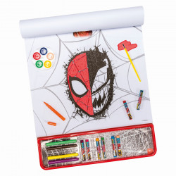 SPIDER MAN SET PENTRU DESEN GIGA BLOCK 5 IN 1 - Img 4