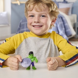 SPIDEY SI PRIETENII LUI UIMITORI MARVEL SET FIGURINA HULK SI ACCESORII - Img 3