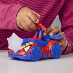SPIDEY SI PRIETENII LUI UIMITORI MARVEL SET FIGURINA SPIDEY SI VEHICUL WEB CRAWLER 7.6CM - Img 7