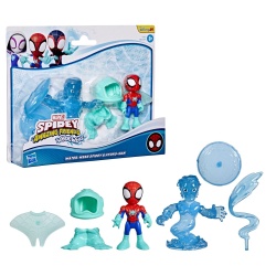 SPIDEY SI PRIETENII LUI UIMITORI MARVEL WATER WEBS SET 2 FIGURINE SPIDEY SI HYDRO MAN CU ACCESORII - Img 2