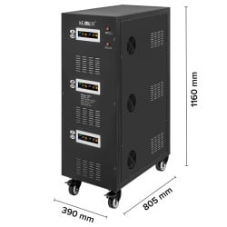 STABILIZATOR SERVOMOTOR TRIFAZAT 100KVA PROAVR-100K KEM - Img 8