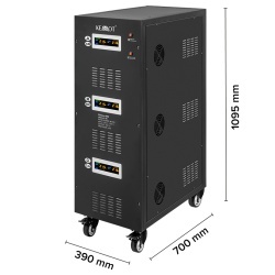 STABILIZATOR SERVOMOTOR TRIFAZAT 80KVA PROAVR-80K KEMOT - Img 8