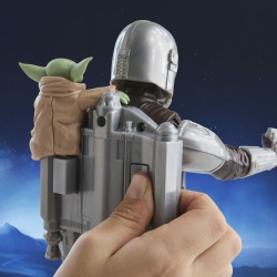 STAR WARS MANDALORIAN SI GROGU SET VANATORUL DE RECOMPENSE FIGURINA CU SUNETE - Img 7