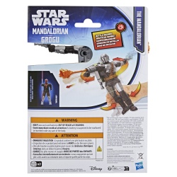 STAR WARS MANDALORIANUL SI GROGU SET FIGURINA MANDALORIANUL CU SUNETE DE LUPTA SI ACCESORII - Img 4