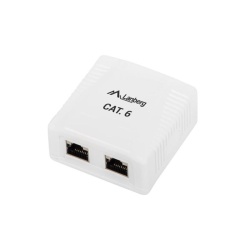 SURFACE-MOUNT BOX CAT.6 UTP SHIELDED