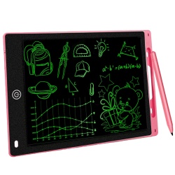 Tableta grafica de 10" pentru copii, culoare Roz, AVX-WT-RYMT-8.502-PINK - Img 3