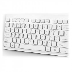 Tastatura USB rezistenta la apa, 103 taste qwerty, IP05, Esperanza Singapore - Img 3