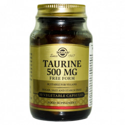 TAURINE 500mg veg.50cps SOLGAR