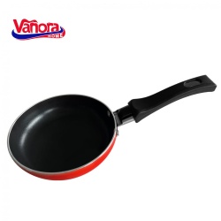 TIGAIE ALUMINIU MINI ROSU TEFLON 12x3 CM