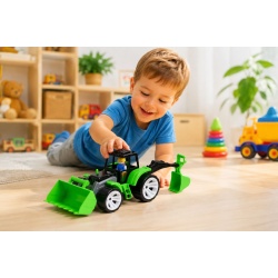 TRACTOR BAMS 2 CU 2 CUPE NEGRU VERDE - Img 3