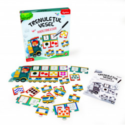 Trenuletul vesel numere forme culori - Img 3