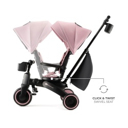 TRICICLETA KINDERKRAFT JAZZ 2, PINK - Img 3