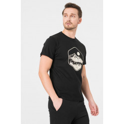 TRICOU CASUAL MOLDOVEANU BARBATI BLACK-M - Img 2