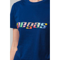 TRICOU LOGO MULTICOLOR FEMEI ROYAL BLUE - Img 6