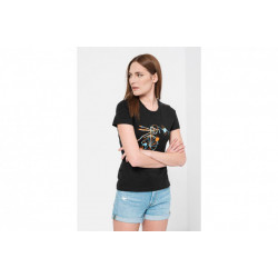 TSHIRT CASUAL F BICICLETA COLOR BLACK-S - Img 1