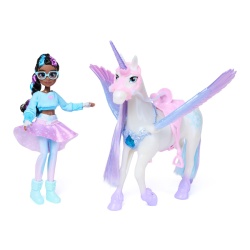 UNICORN ACADEMY SET MAGIA PIETRELOR PRETIOASE PAPUSA LAYLA SI UNICORNUL GLACIER - Img 8