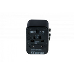 Verbatim UTA-01 Universal Travel Adapter with 2 x USB-A
