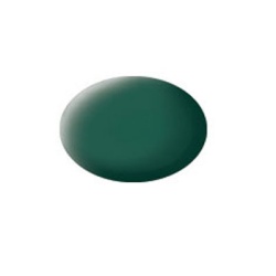 Verde marin mat RAL 6028, vopsea acrilica 18 ml
