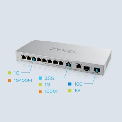 ZYXEL XGS1010-12 RJ45PORT SWITCH 2SFP+ - Img 14