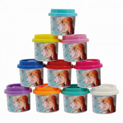 10 BORCANASE DE PLASTILINA FROZEN IN PUNGA DE PLASTIC - Img 2