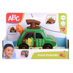 Abc fruit friends masinuta pepene 12cm
